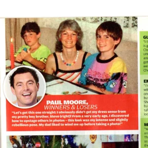 Paul Moore, Geelong-based Australian actor, featured in TV WEEK for his Channel 7 role as Wes Fitzpatrick on Winners and Losers with Sarah Grace.