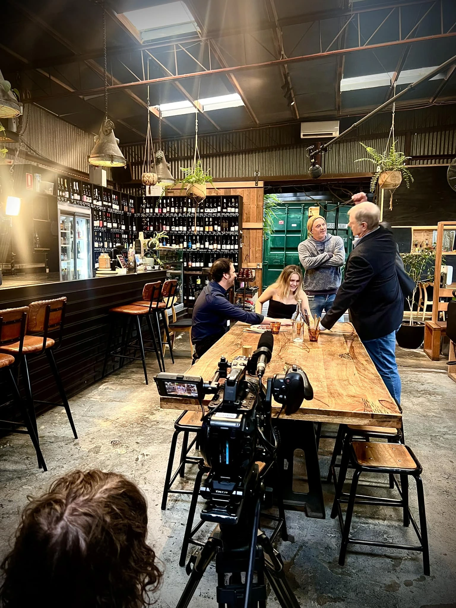 Paul Moore leading a casting workshop in Geelong, Australia, helping actors build strong screen presence and confidence in performance.