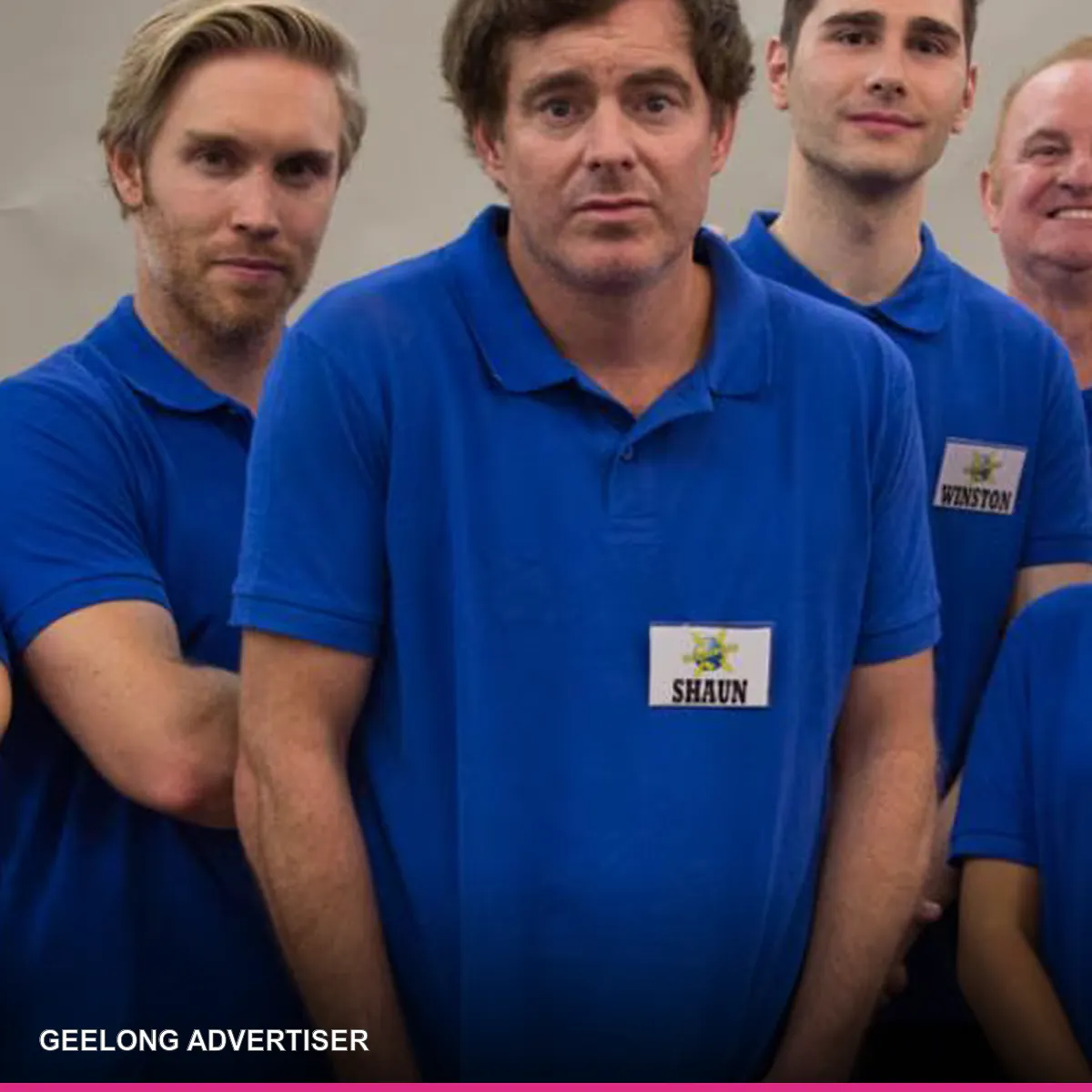 Paul Moore as Shaun in the Australian comedy Rostered On